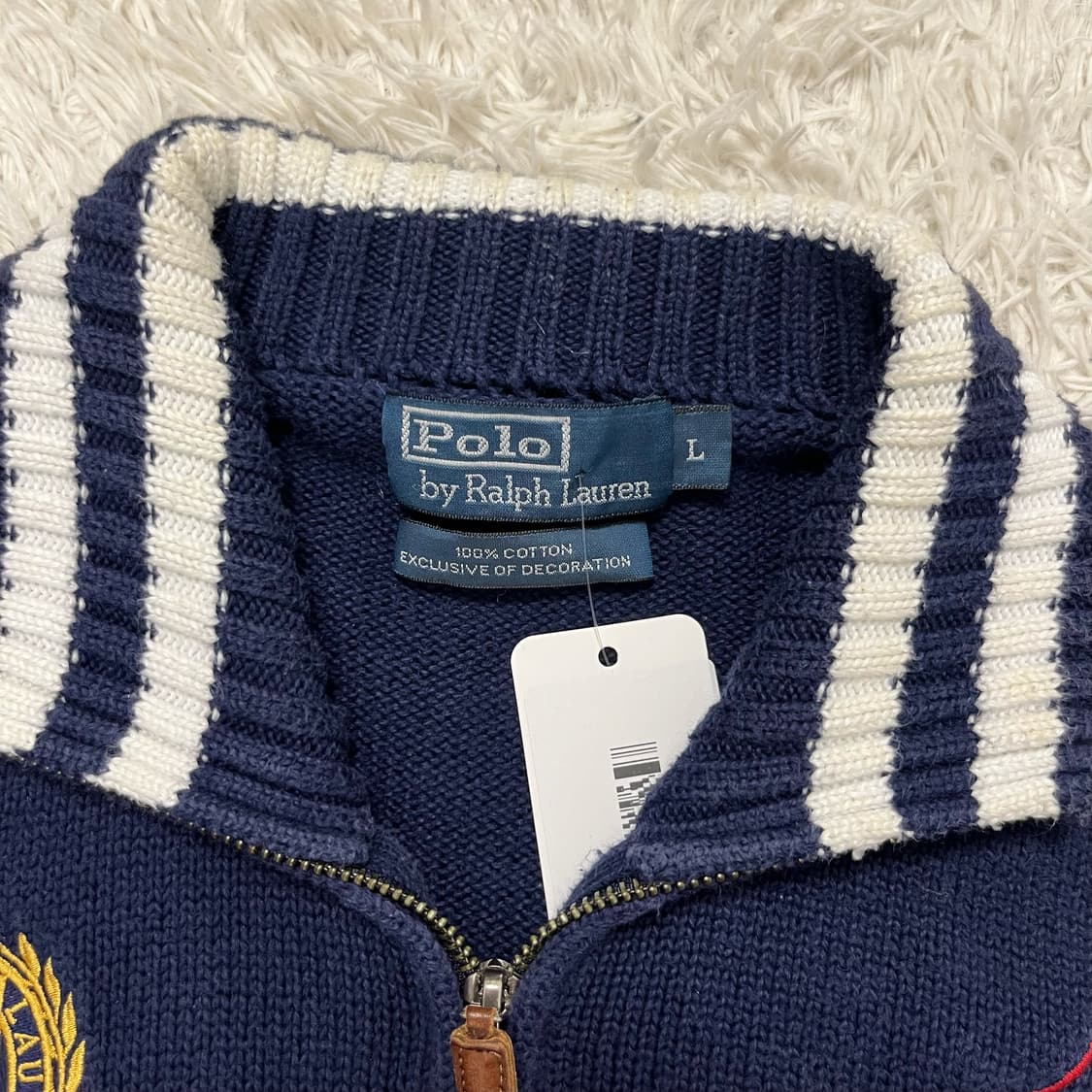 Polo big pony New York knit zip-up 상품이미지6