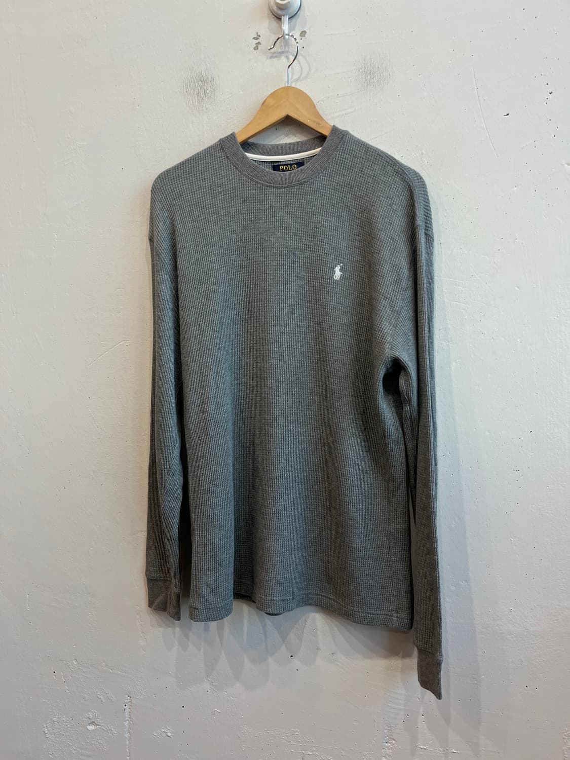 폴로랄프로렌 와플 롱슬리브 L 상품이미지1