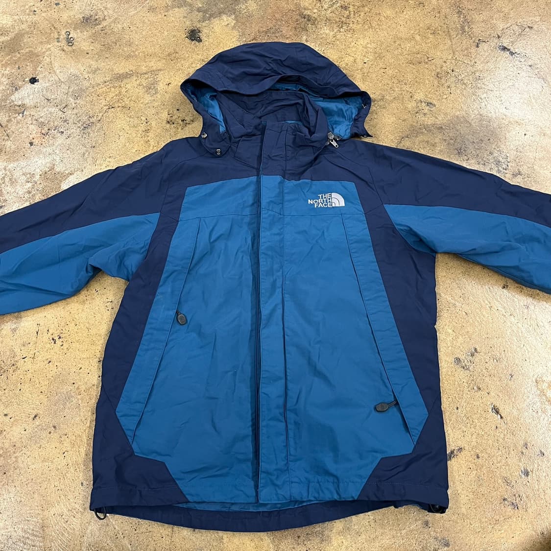 [정품/90] 노스페이스 블루 네이비 바람막이 자켓 b19 상품이미지3