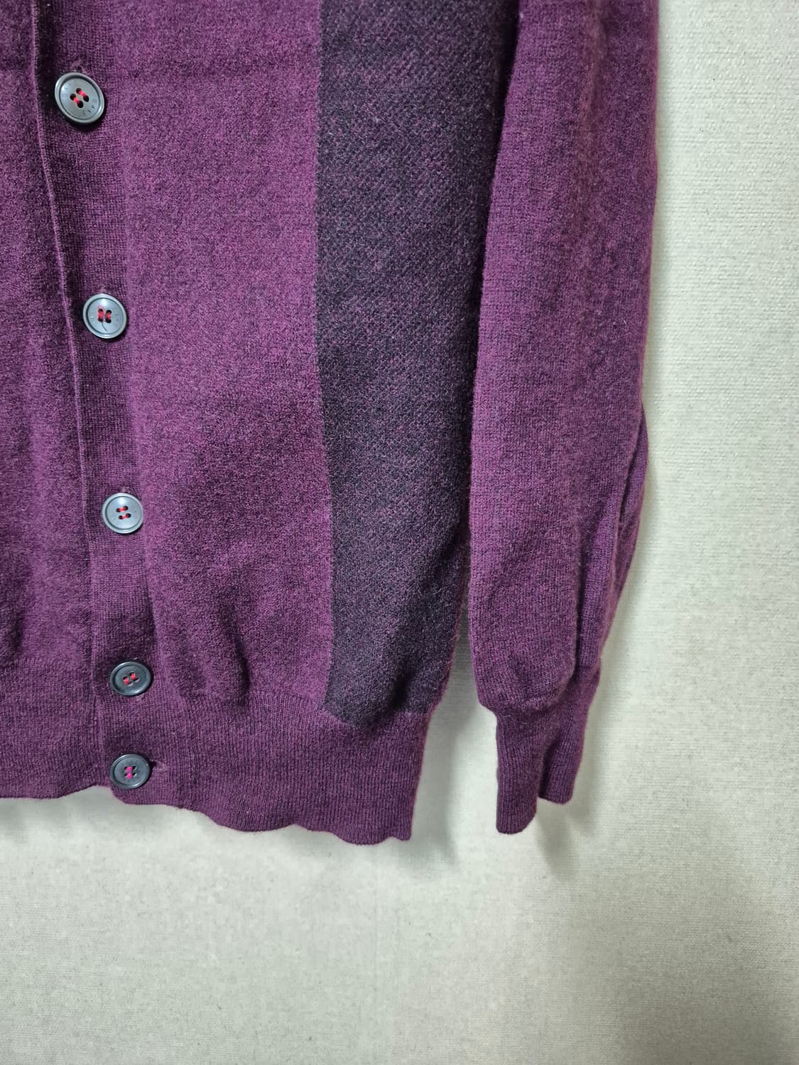 닥스 빅체크 가디건 상품이미지4