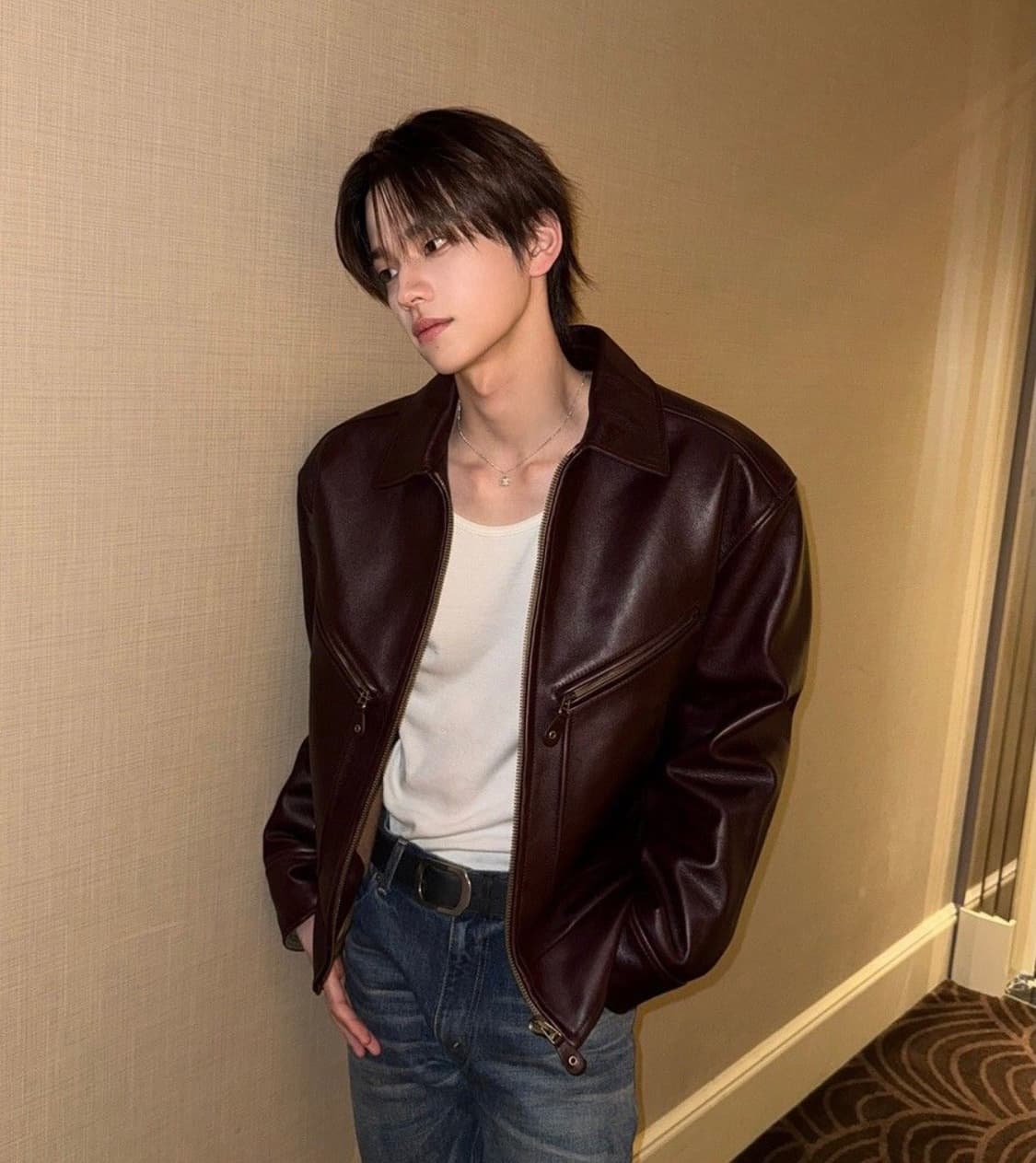 셀린느 크리스탈 목걸이 실버 상품이미지6