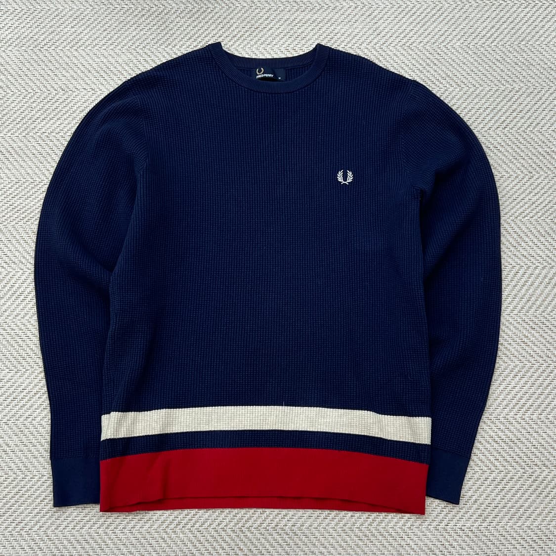 프레드페리 코튼 니트 r2431 상품이미지1