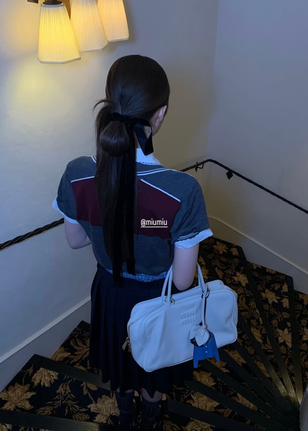 미우미우 아르카디 보백 라지 꼬냑 5bb117 상품이미지7