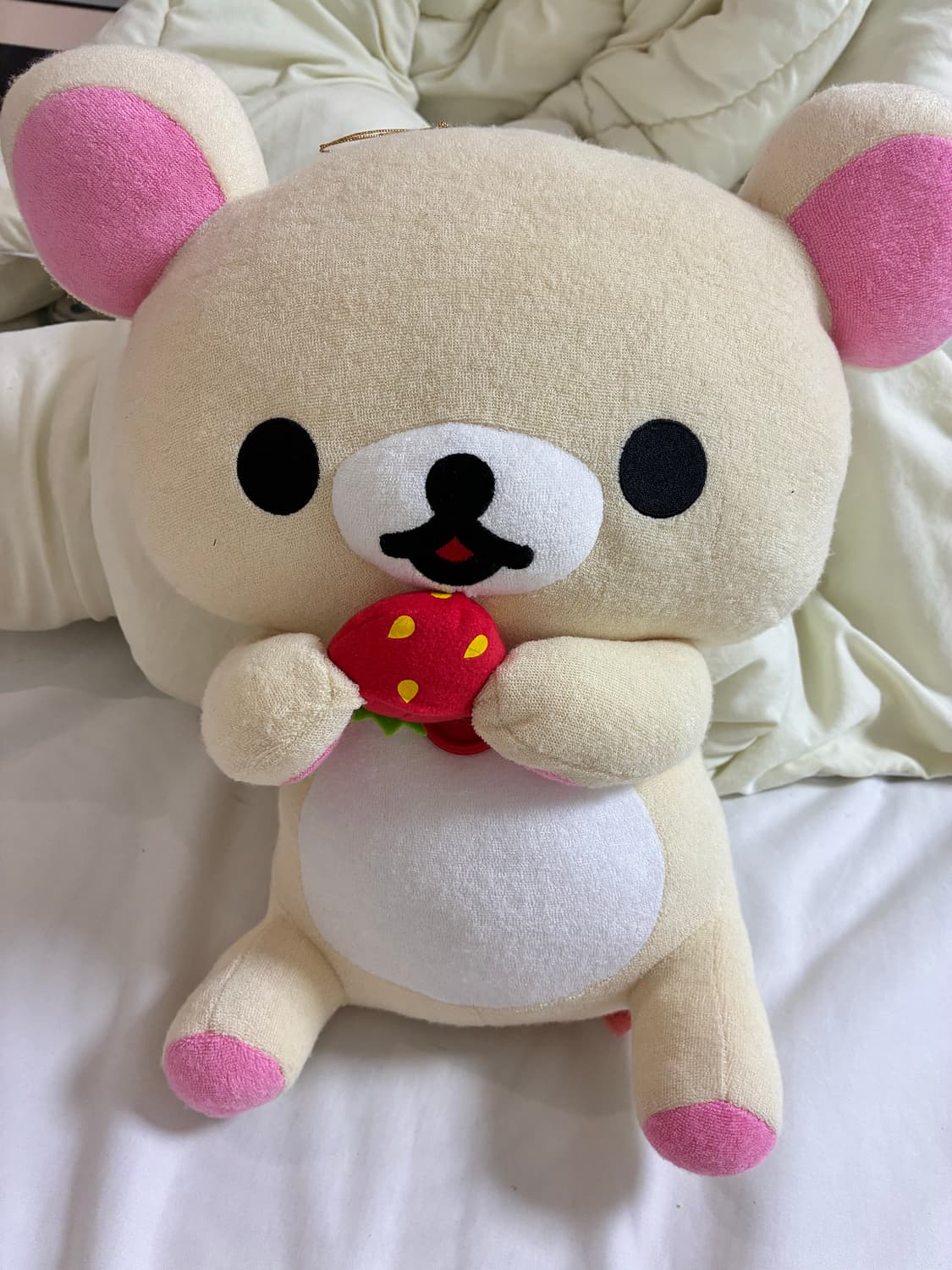 딸기 들고 있는 리락쿠마 인형 상품이미지1