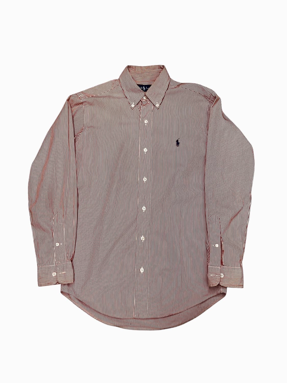 폴로 랄프로렌 스트라이프 셔츠 레드 #csz2921 상품이미지3