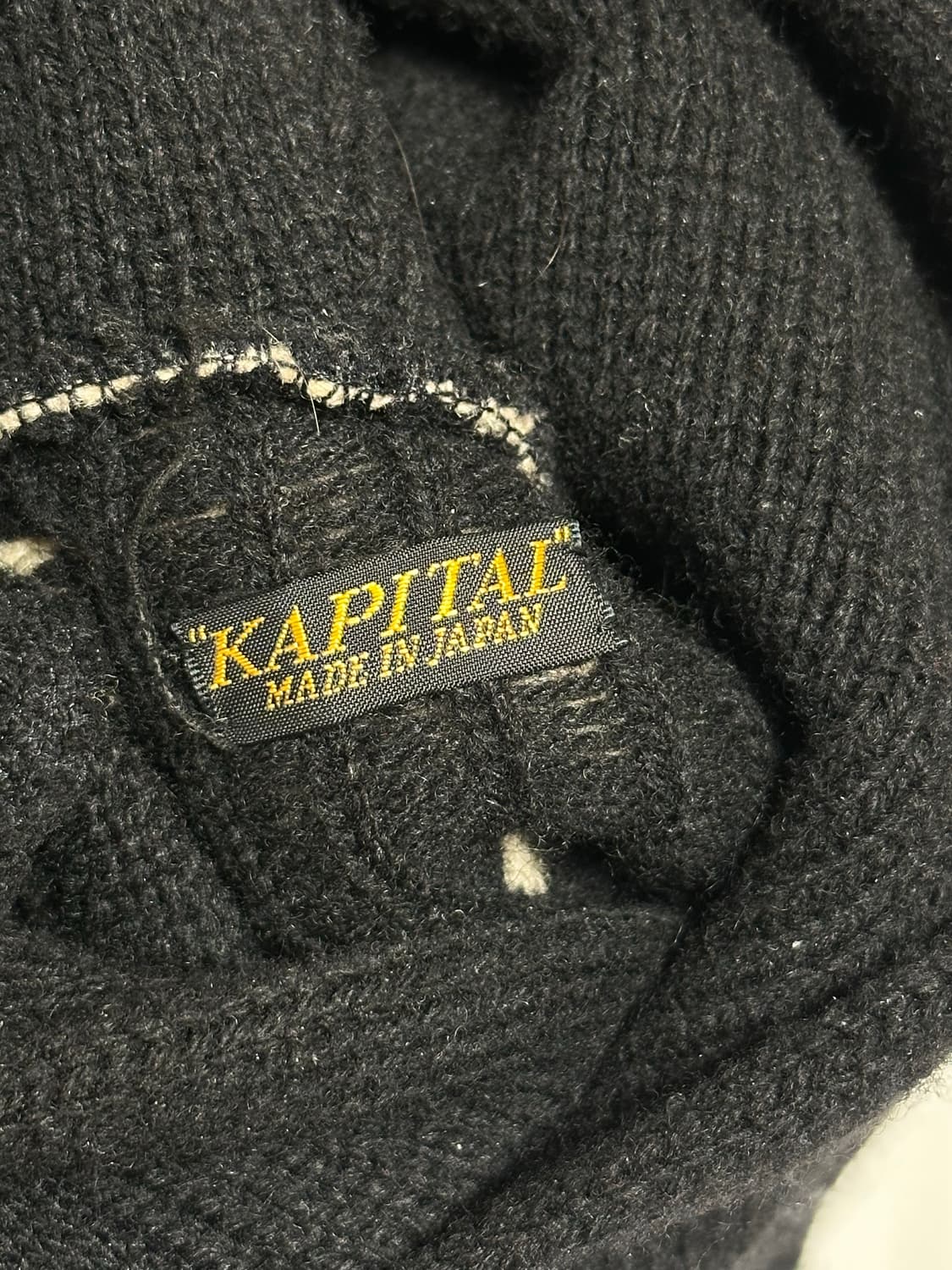 캐피탈 본 니트 후드 상품이미지3