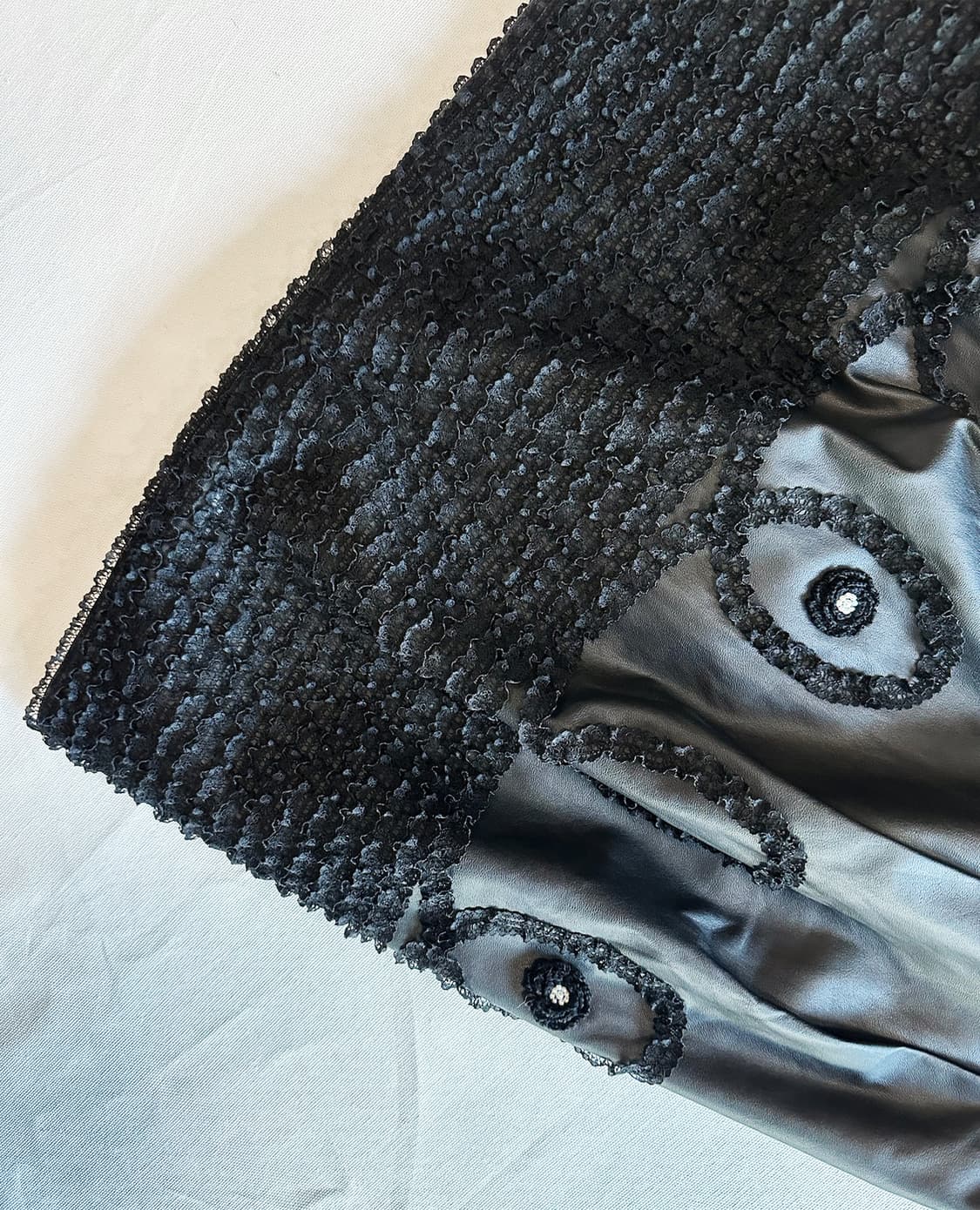 INGEBORG lace leather skirt 상품이미지8