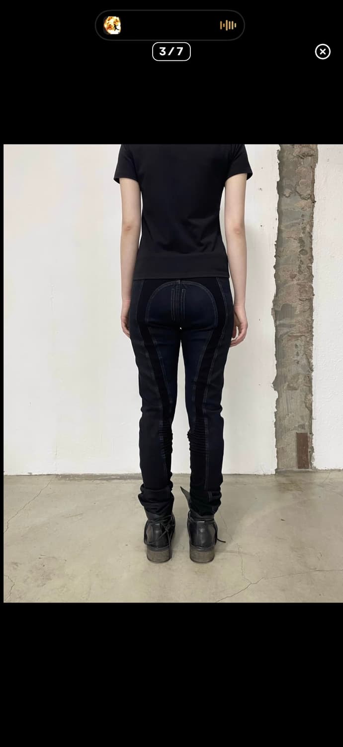 릭오웬스 다크쉐도우 바이커 레깅스 팬츠 상품이미지3