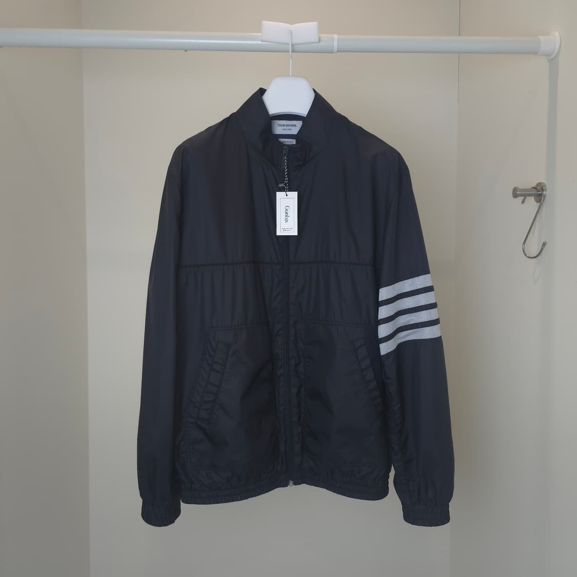 [중고/정품] 톰브라운 립스탑 오버사이즈 집업 자켓 3 상품이미지1