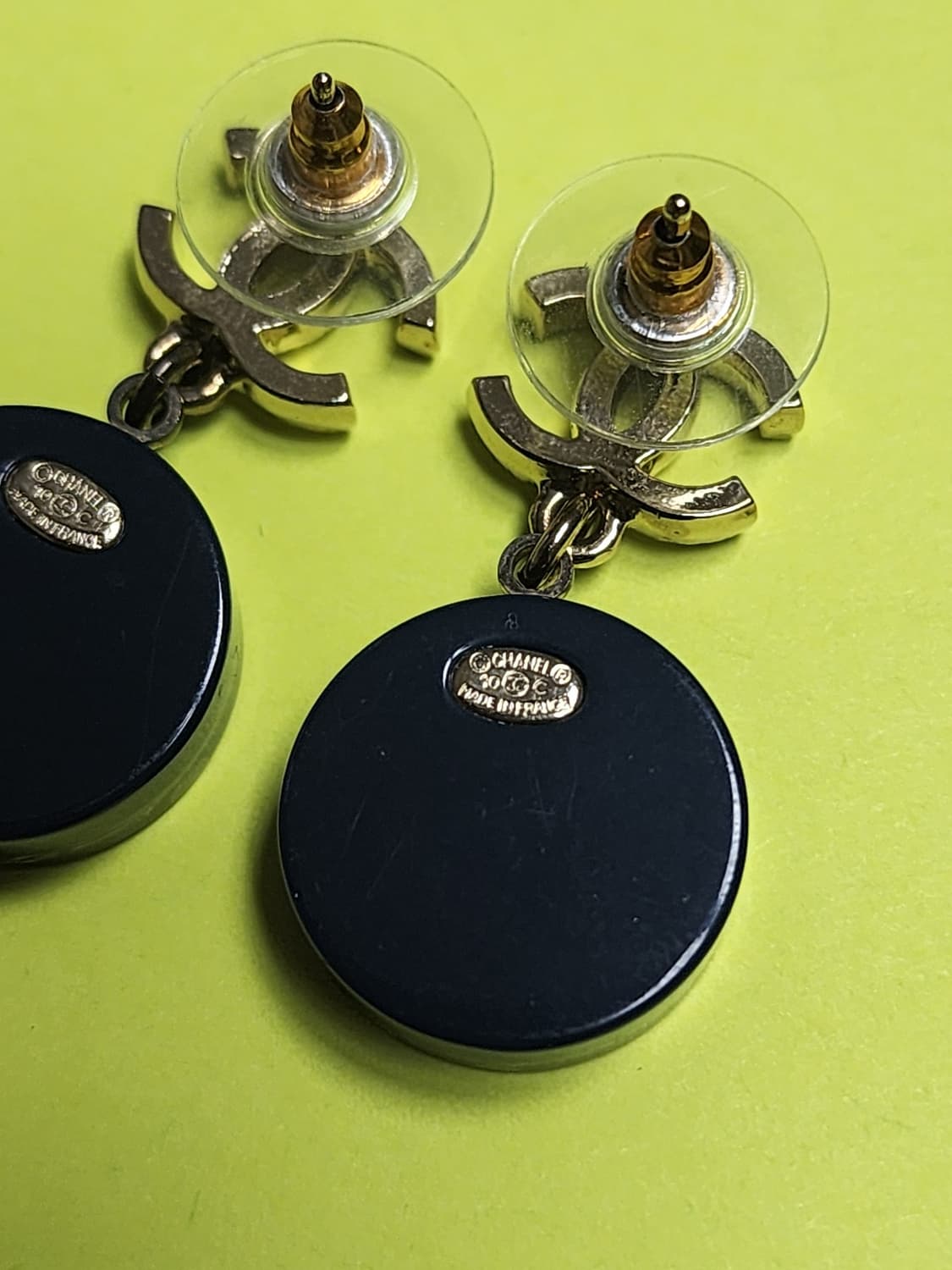 정품 샤넬 CC로고 마린 드롭 귀걸이  상품이미지10