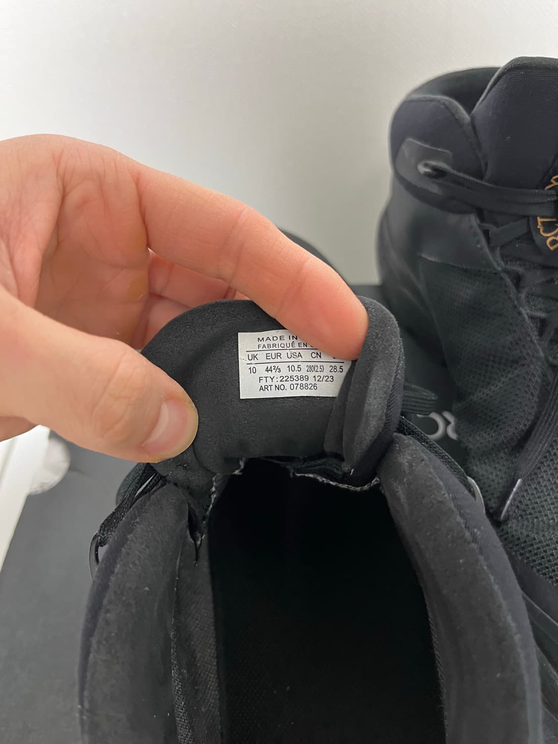 아크테릭스 에어리어스 미드 고어텍스 상품이미지9