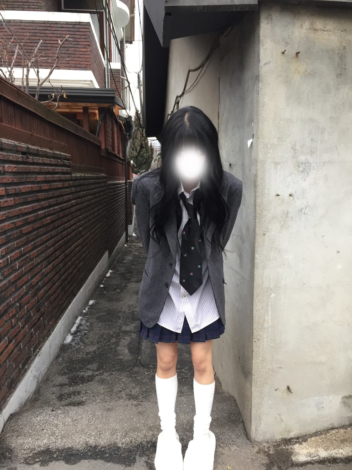 빈티지 프레피룩 코디세트 상품이미지5