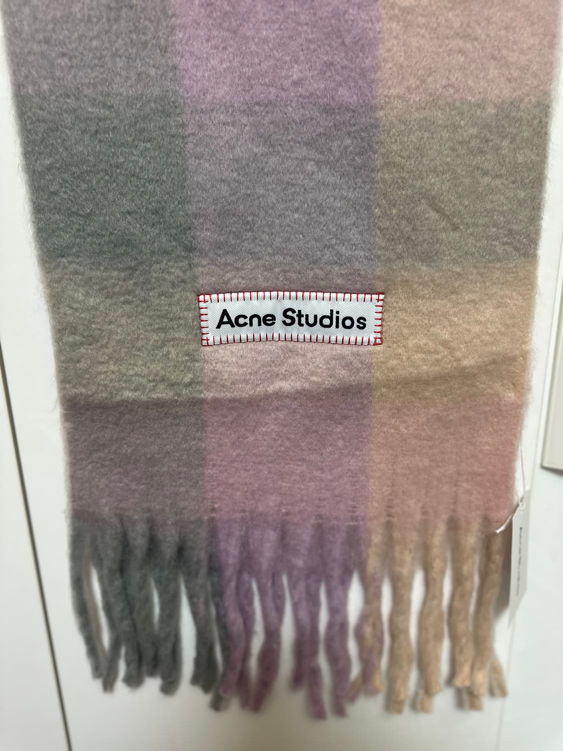 아크네 스튜디오 알파카모헤어울머플러 푸시아 남여공용 상품이미지2