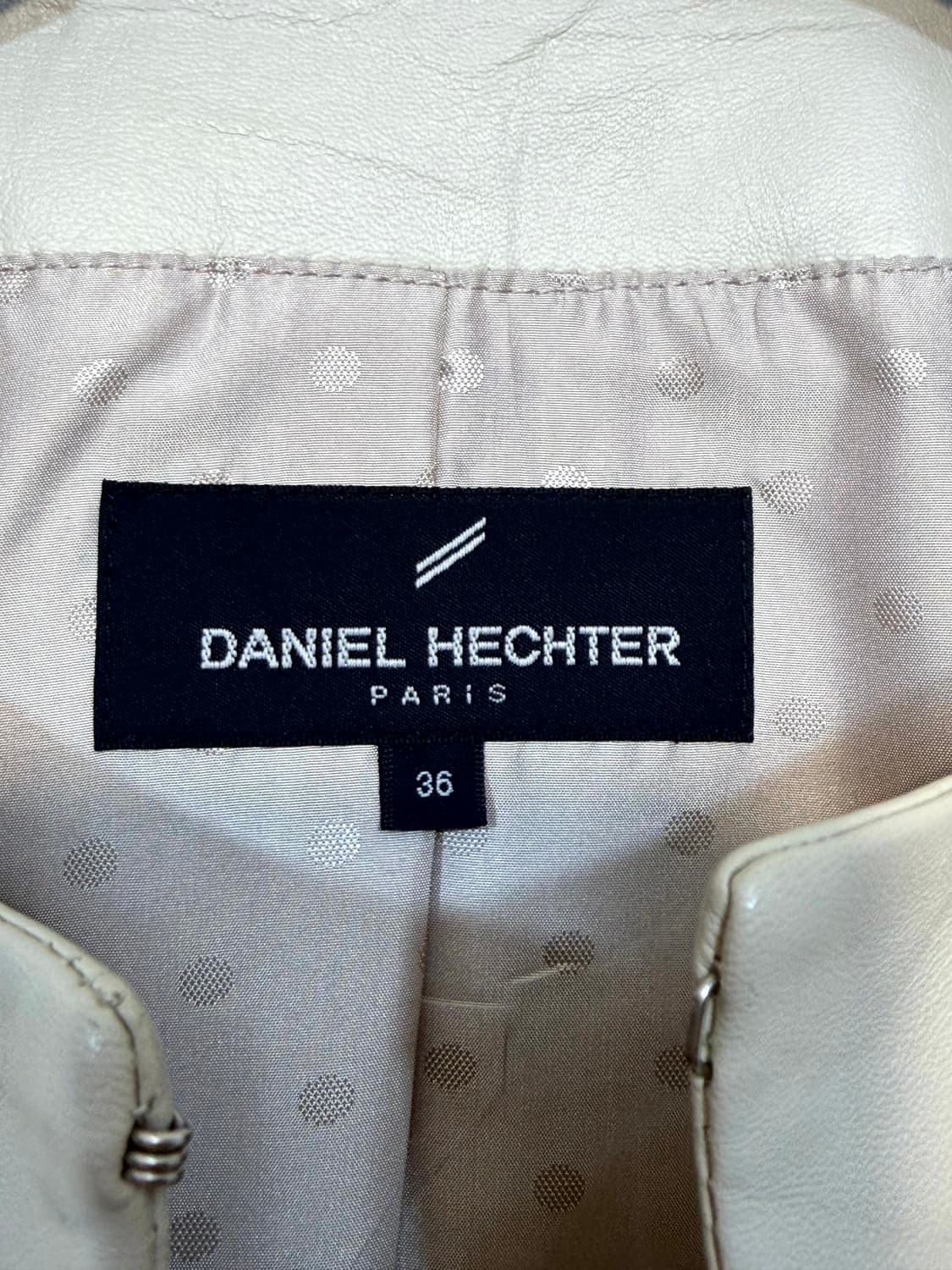 DANIEL HECHTER leather 자켓 상품이미지5