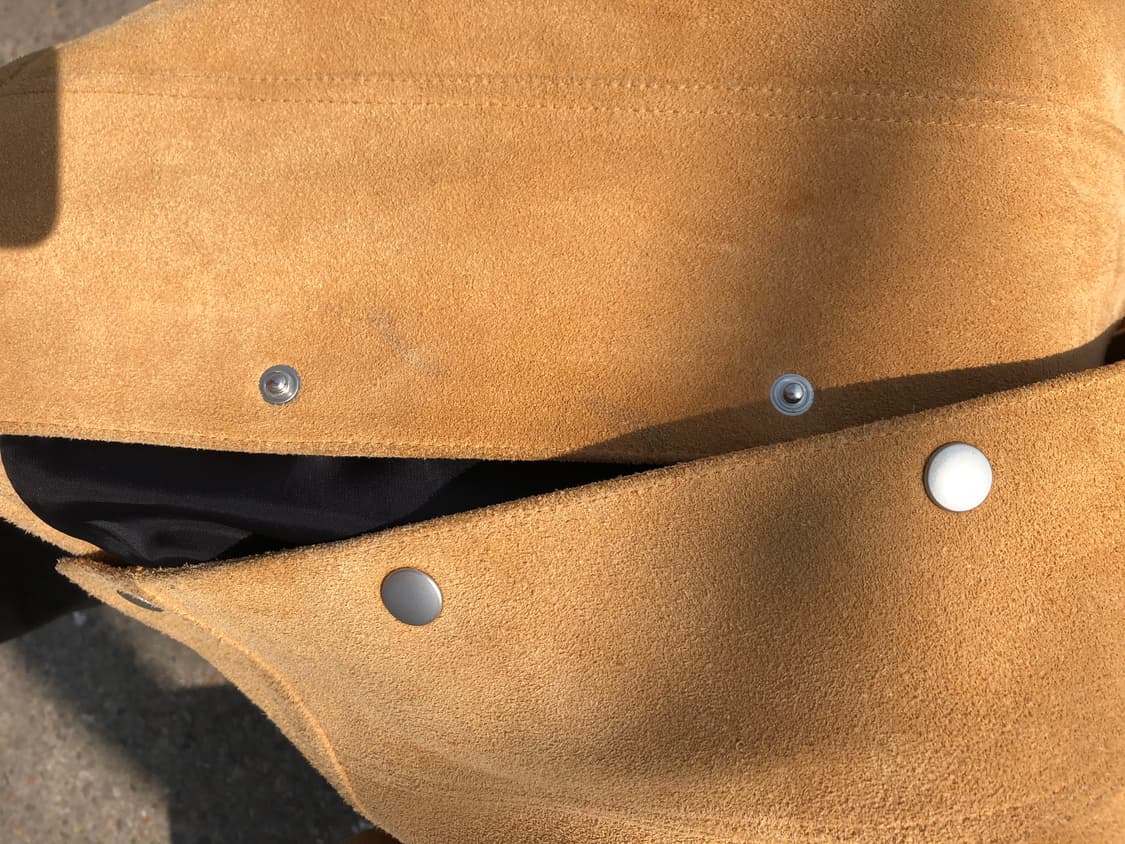 grand vision  카우하이드 레더 트러커자켓 상품이미지9