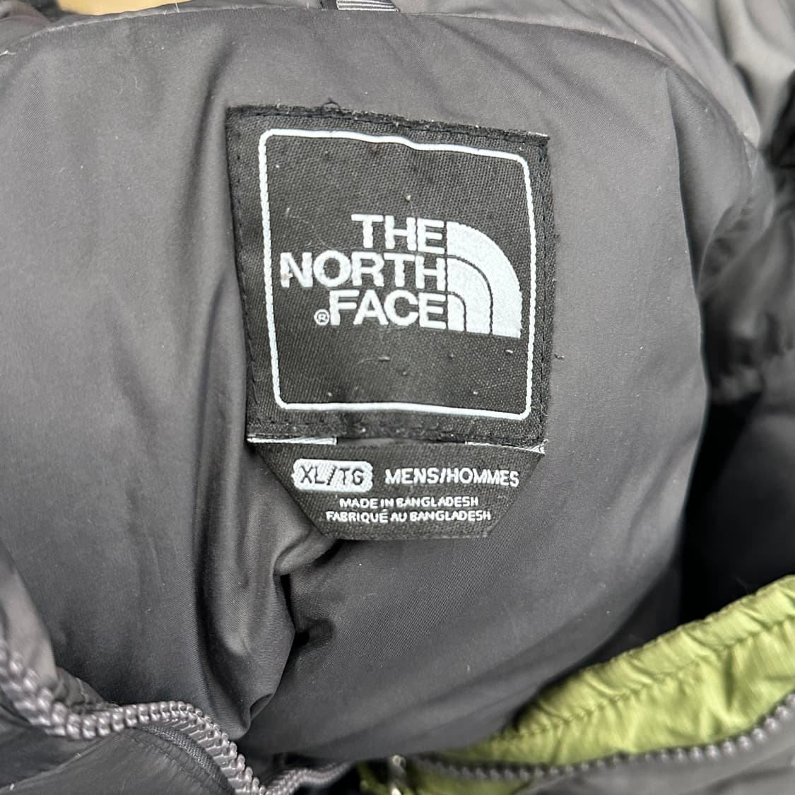 XL 노스페이스 눕시 700 카키 패딩 상품이미지4