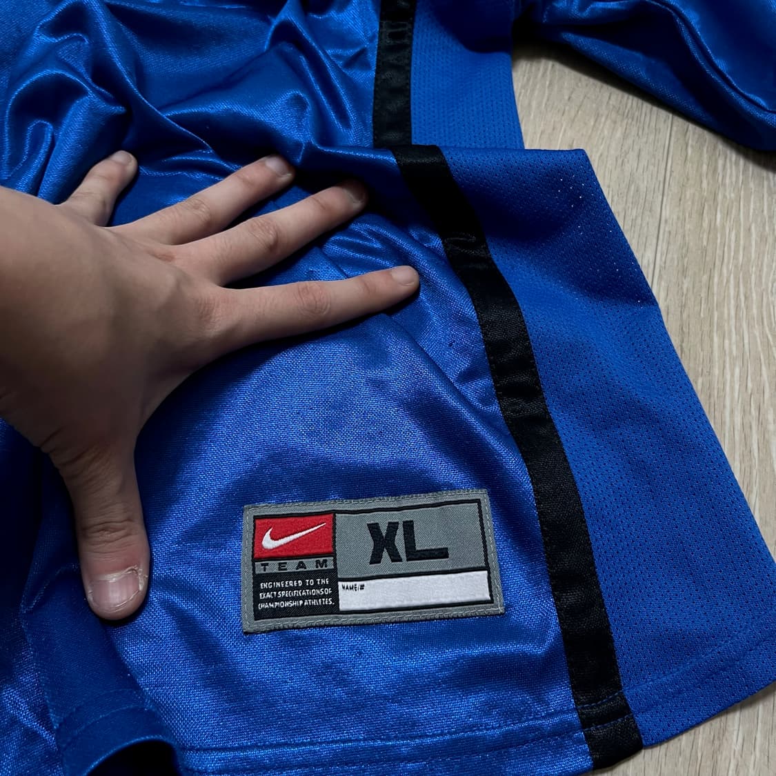 나이키 올드스쿨 스우시 져지 티셔츠 XL/105 상품이미지4
