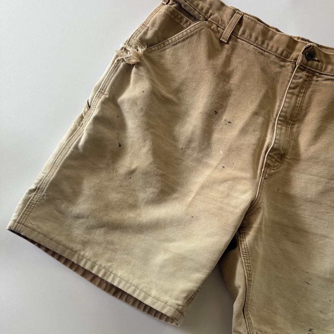 (os) Carhartt 칼하트 캔버스 카펜터 반바지 쇼츠 상품이미지2