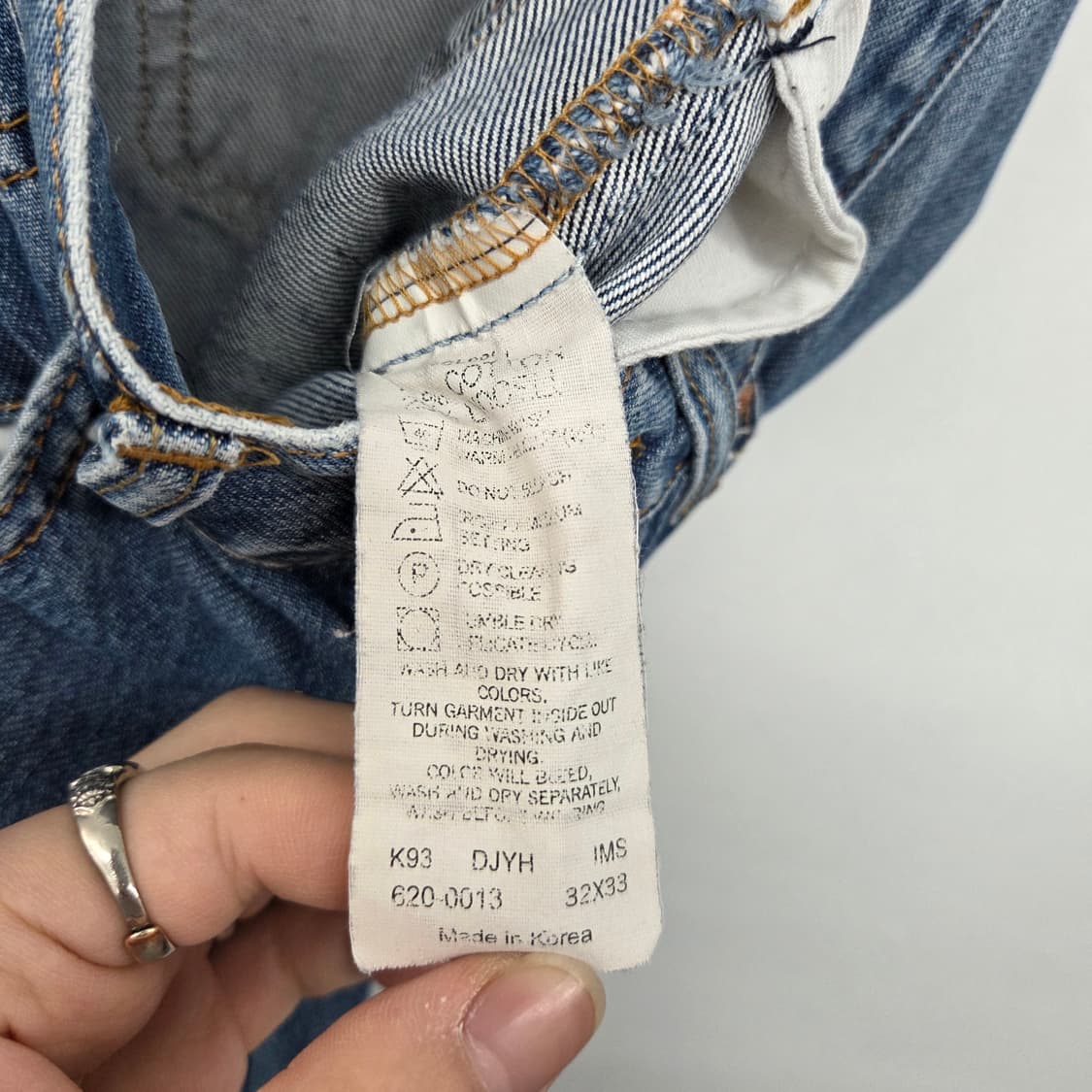 리바이스620 빈티지 데님 청바지 허리32in 상품이미지8