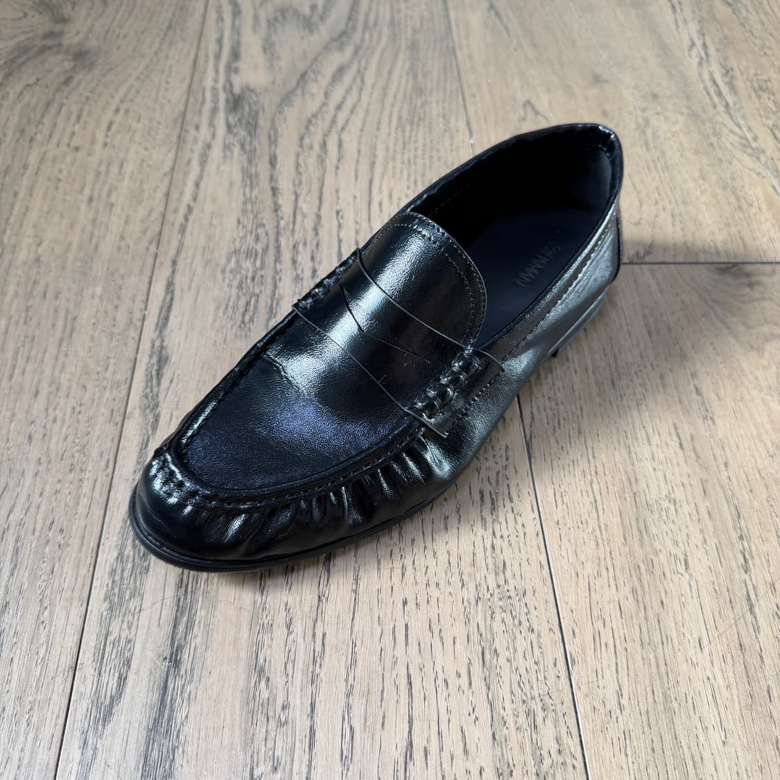 자라 더로우 블랙 페니로퍼 40(260) 상품이미지3