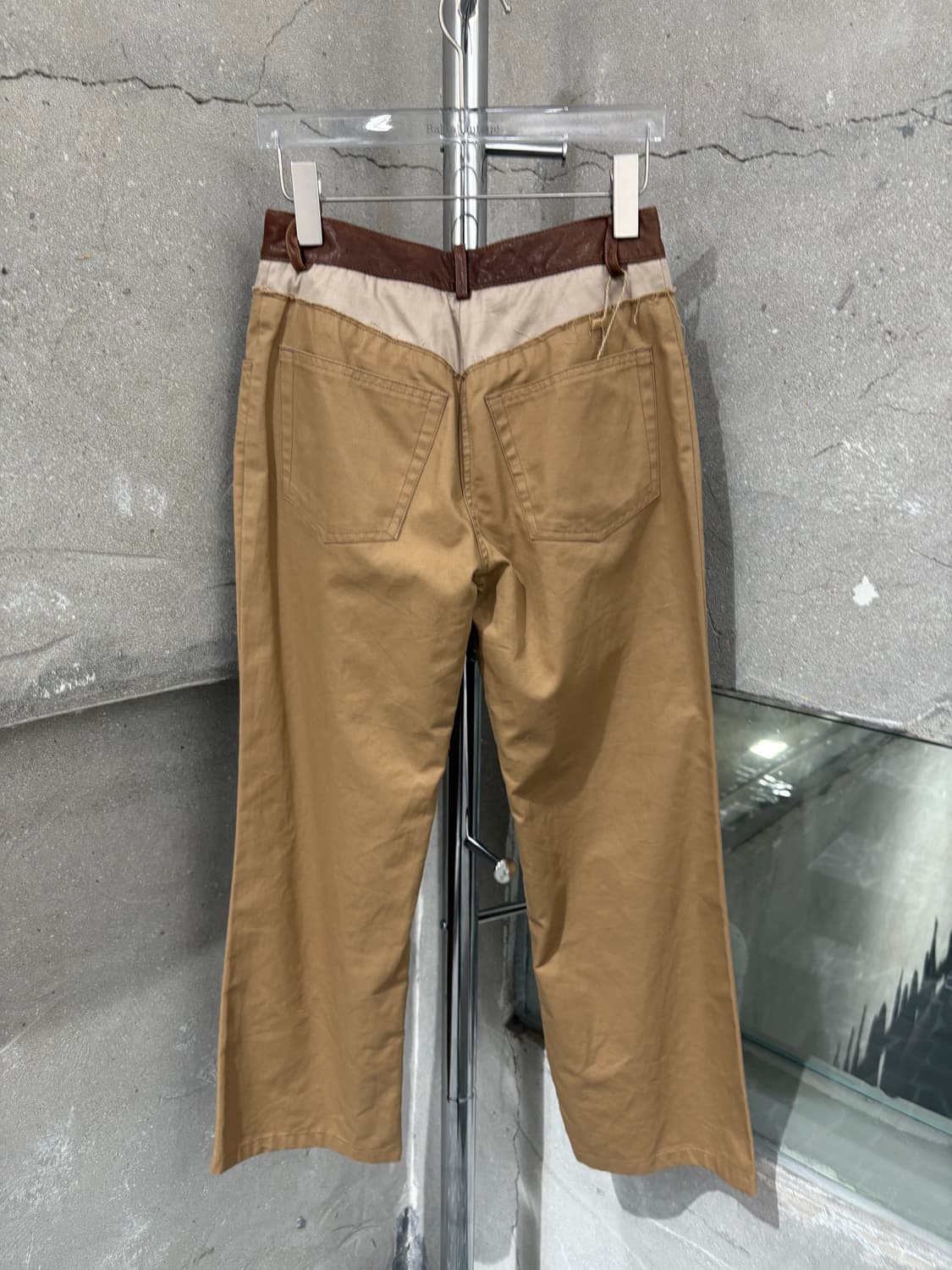 퍼버즈 레더 벨트 팬츠 상품이미지3