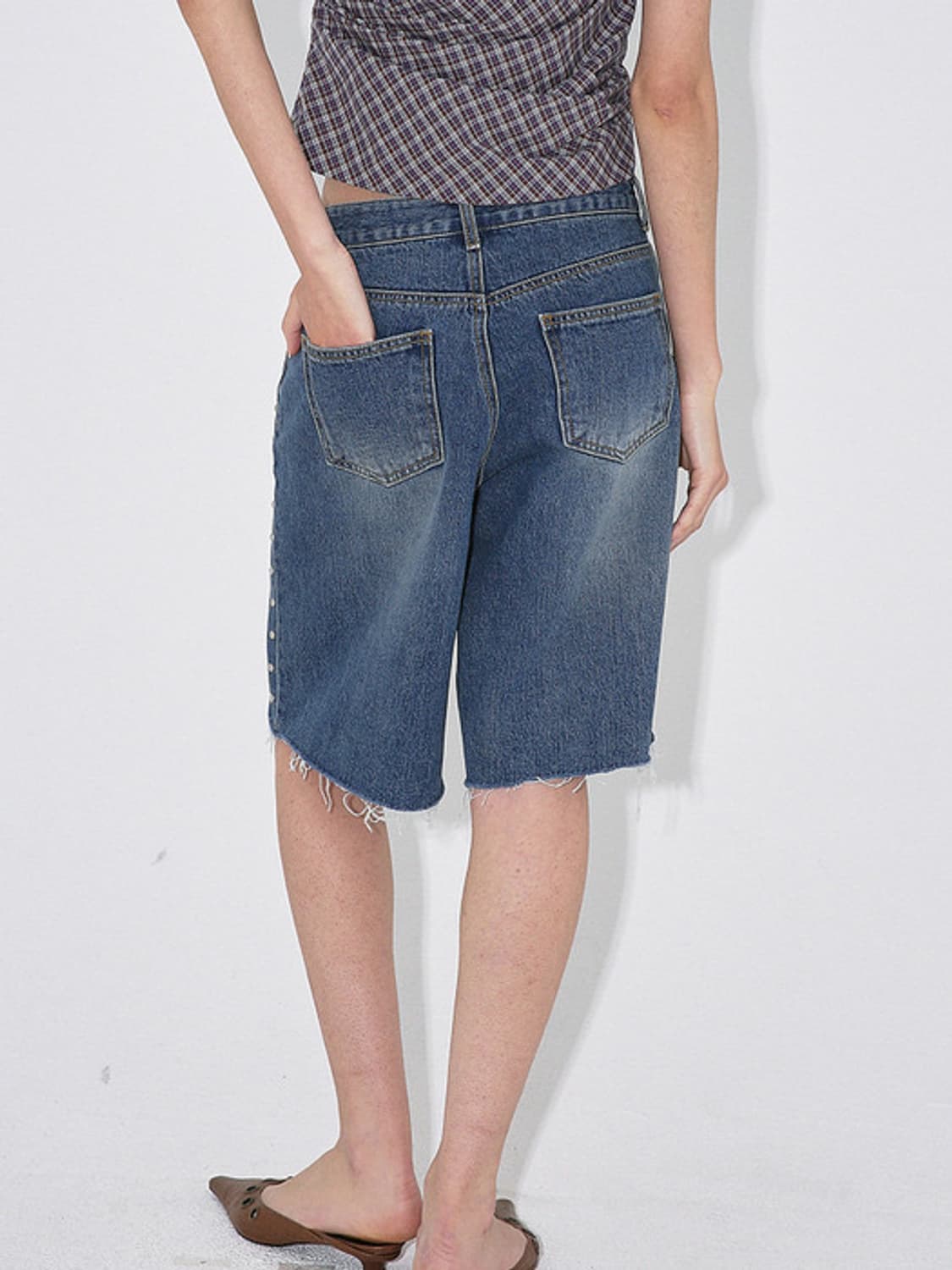 폴리수엠 스터드 버뮤다팬츠 상품이미지7