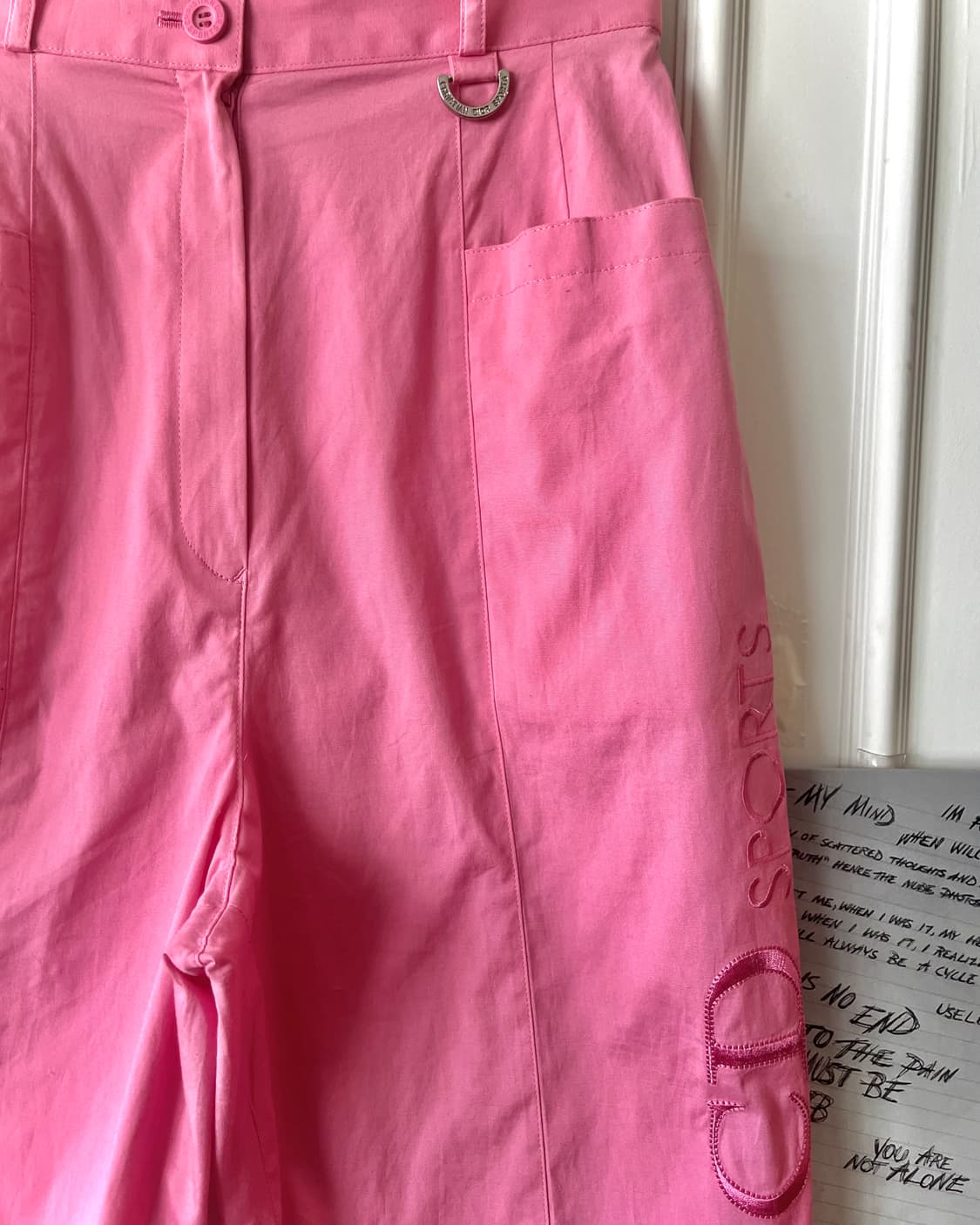 1990s DIOR Sports Archive Pink Shorts 상품이미지4