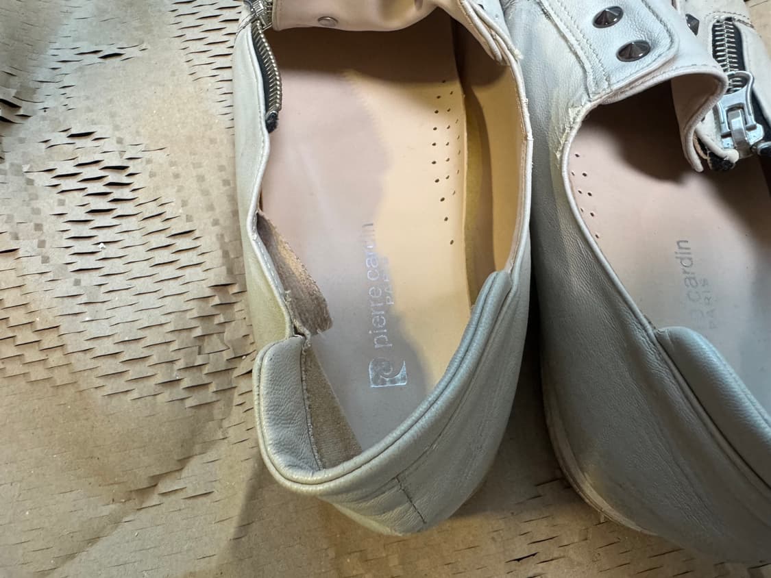 pierre cardin 스터드 레더 스니커즈 상품이미지5