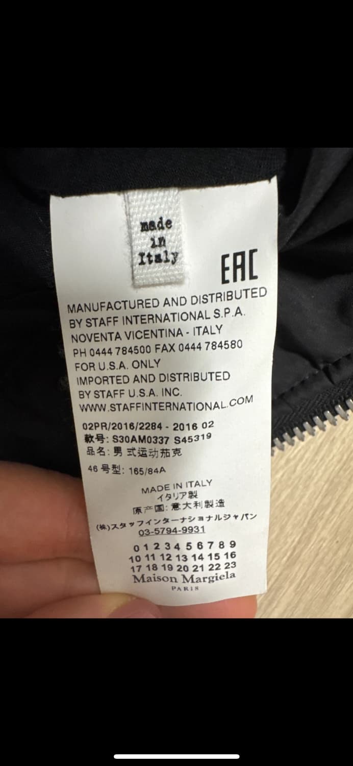 메종마르지엘라 스티치 봄버(MA-1)46 상품이미지8