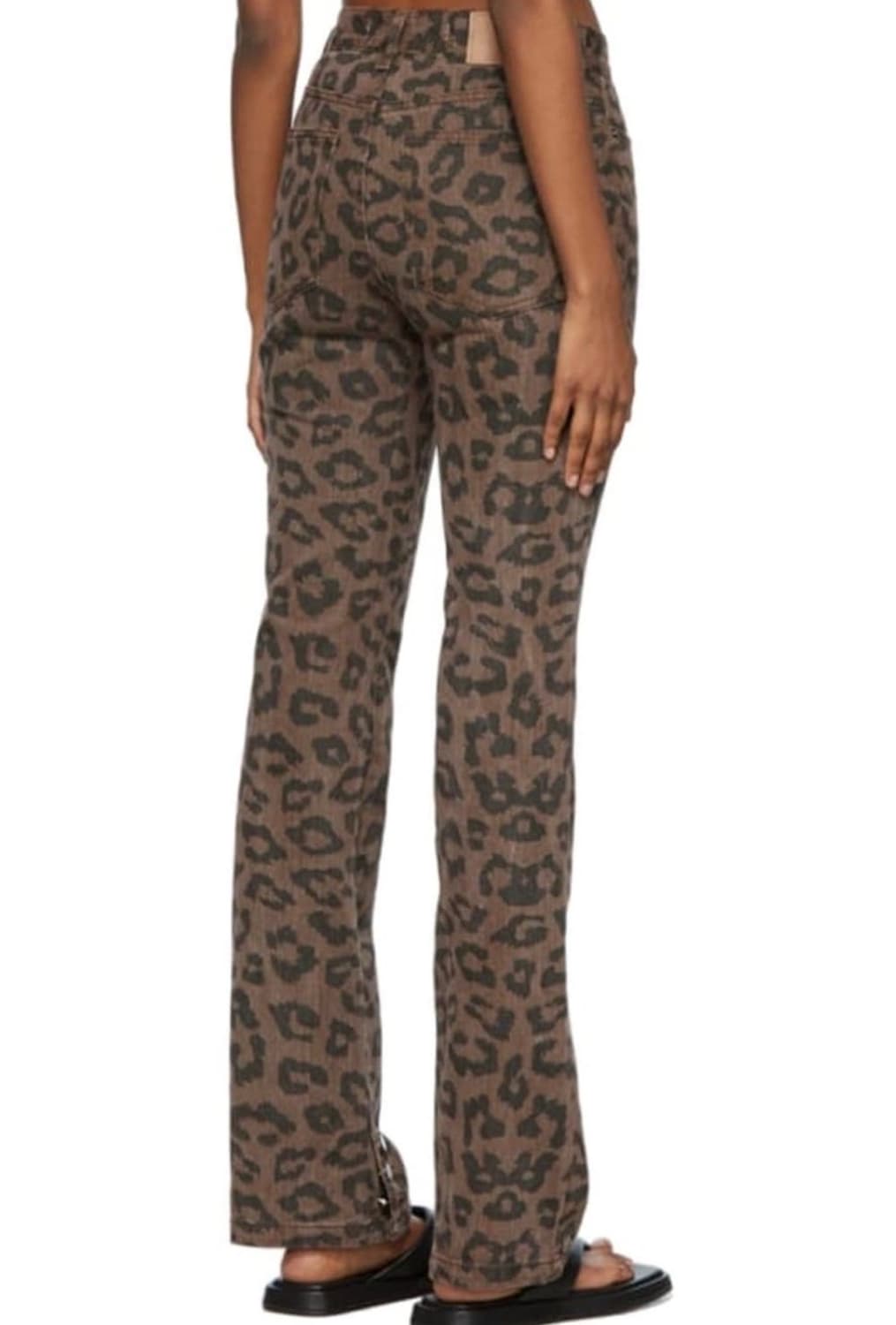 TheOpen Product 레오파드 부츠컷 데님 S 상품이미지1