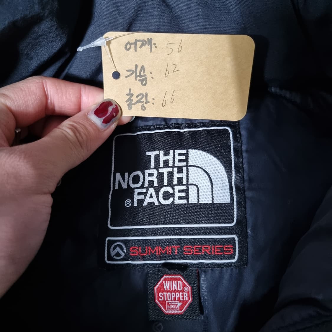 노스페이스 700 고프코어 발토로 패딩 그린  상품이미지5