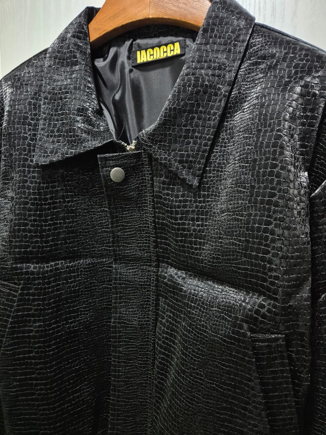 IACOCCA 블랙 크롭 자켓 상품이미지2