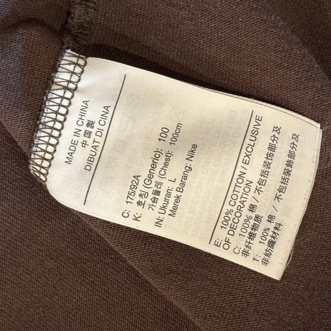 나이키 오버핏 긴팔티L 상품이미지6