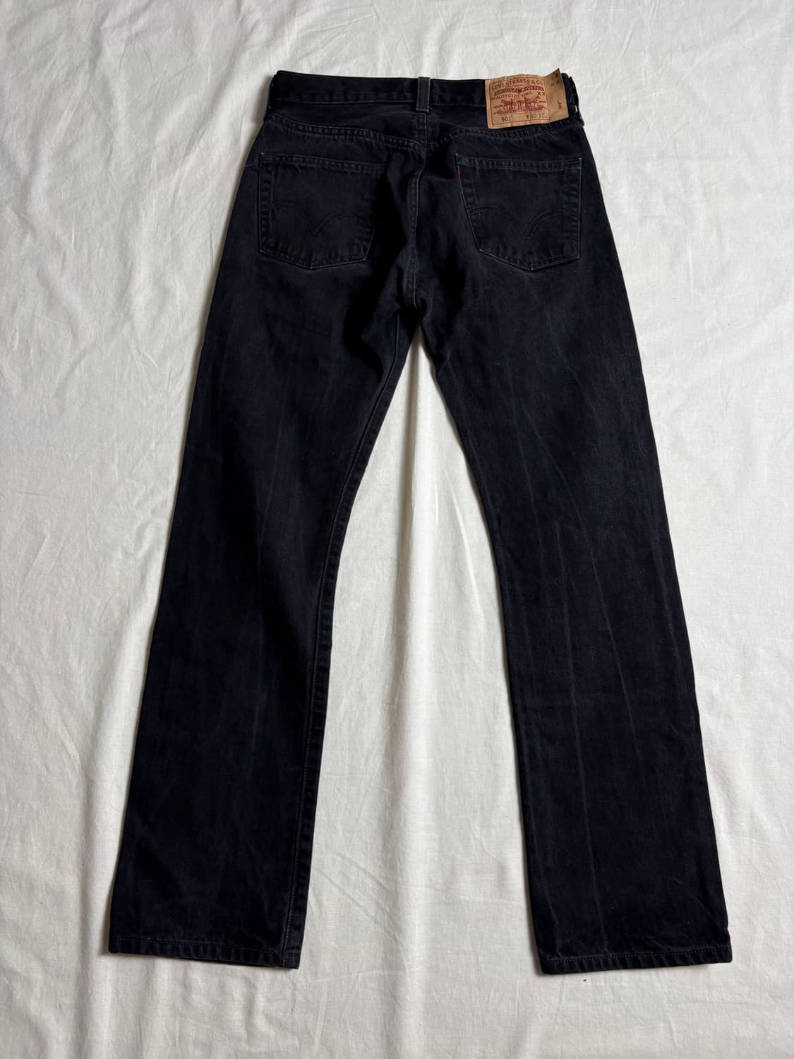 Levis 리바이스 501 블랙 데님 팬츠 30 상품이미지2
