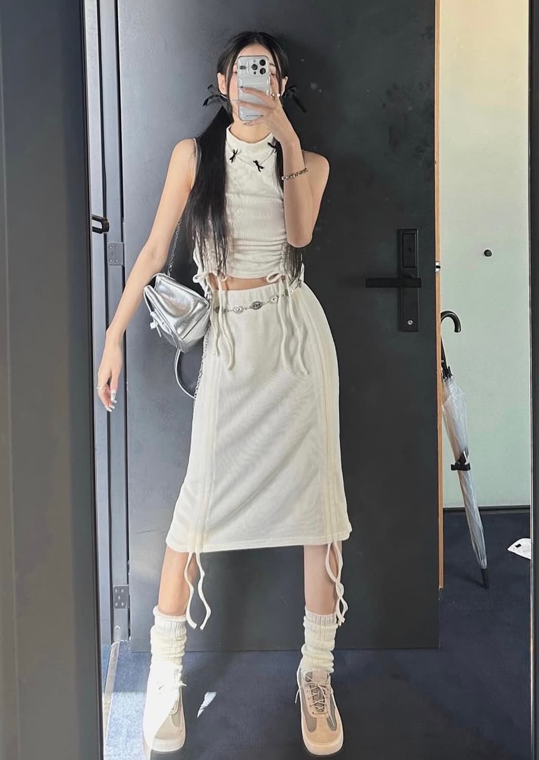 카키포인트 셔링 셋업  상품이미지1