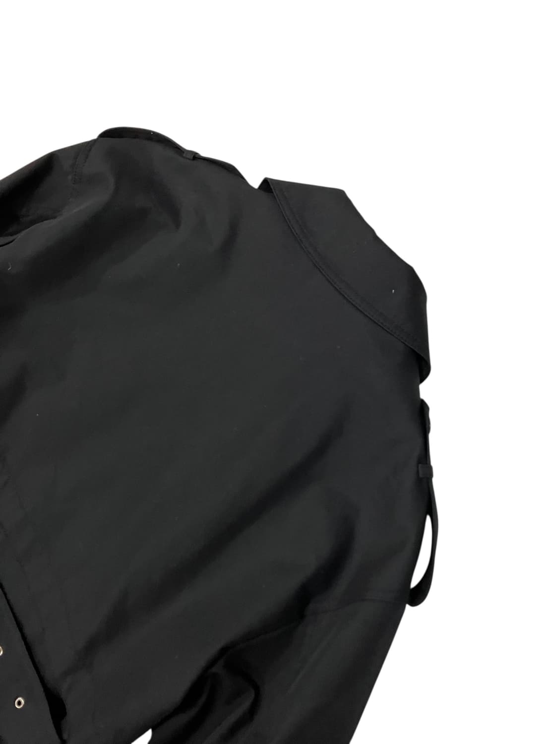 인사일런스 블랙 트렌치 코트 S 상품이미지6