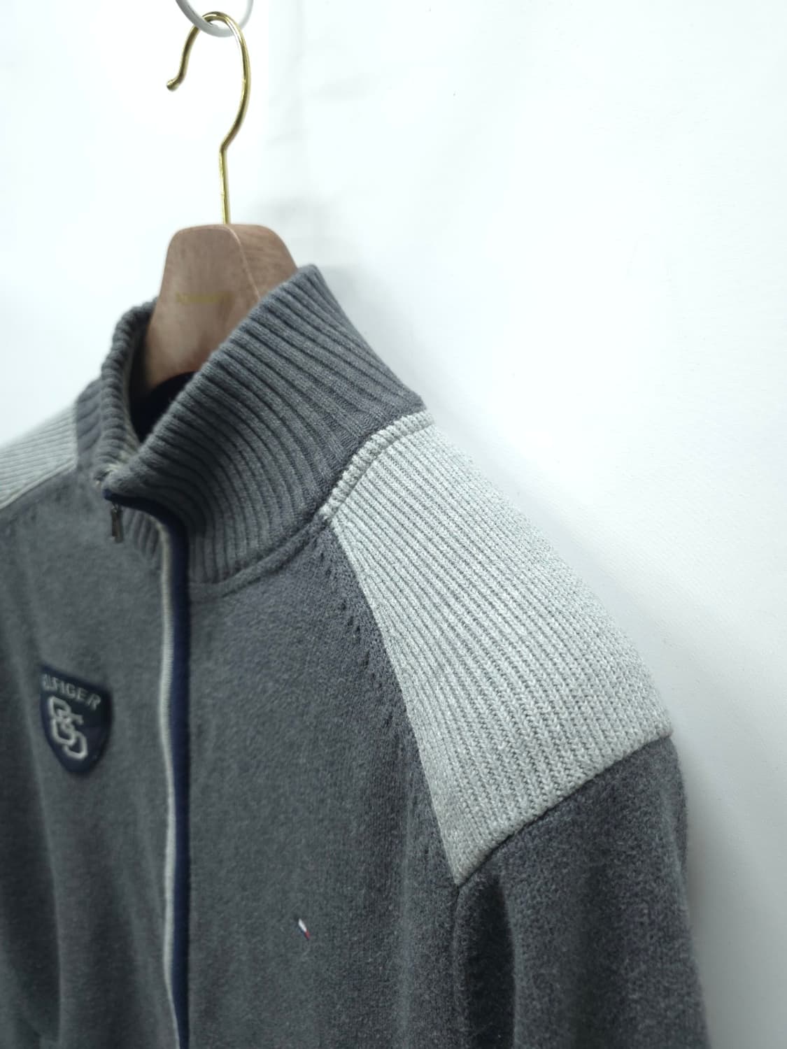 타미힐피거 와펜로고 니트 집업 ( 105~110 ) 상품이미지6