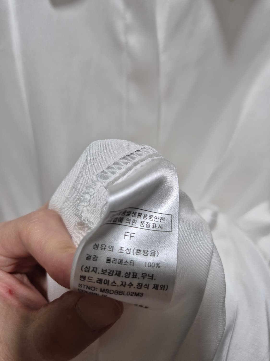 (세일)(새상품)마리끌레르 화이트 블라우스 상품이미지9