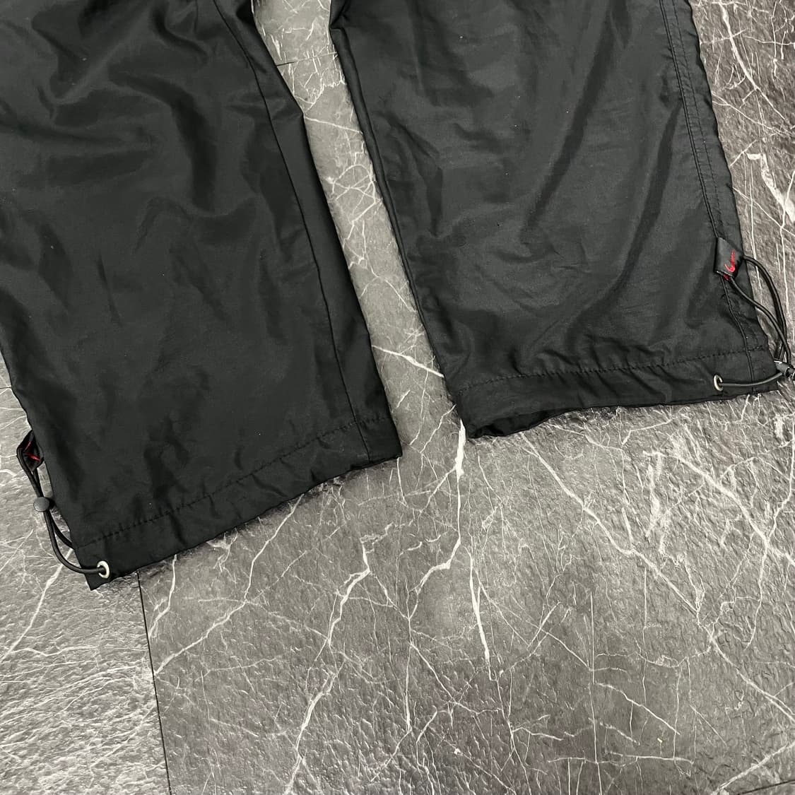 나이키 블랙 스우시 와이드 트랙팬츠 상품이미지6