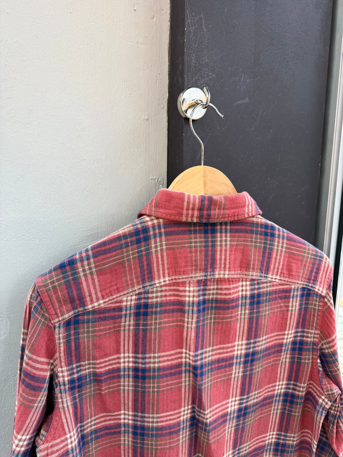 XS/ RRL 더블알엘 체크 마 셔츠 자켓 상품이미지7