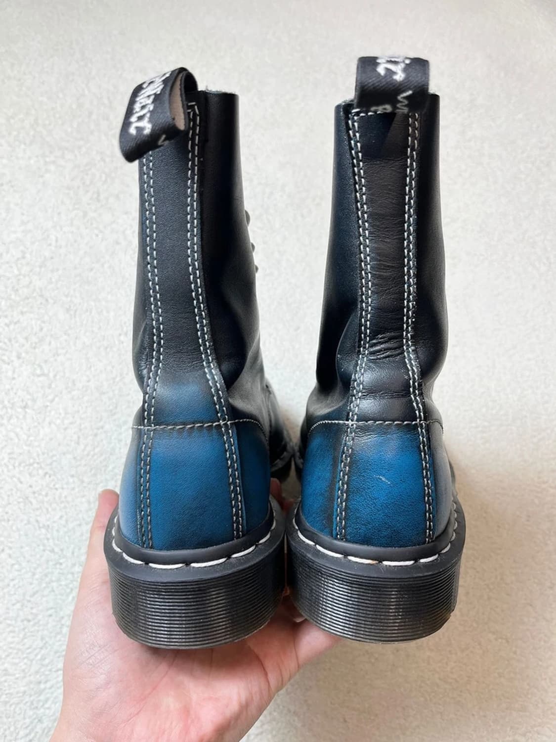 닥터마틴 1919 블루 10홀 워커 Q1270 상품이미지5