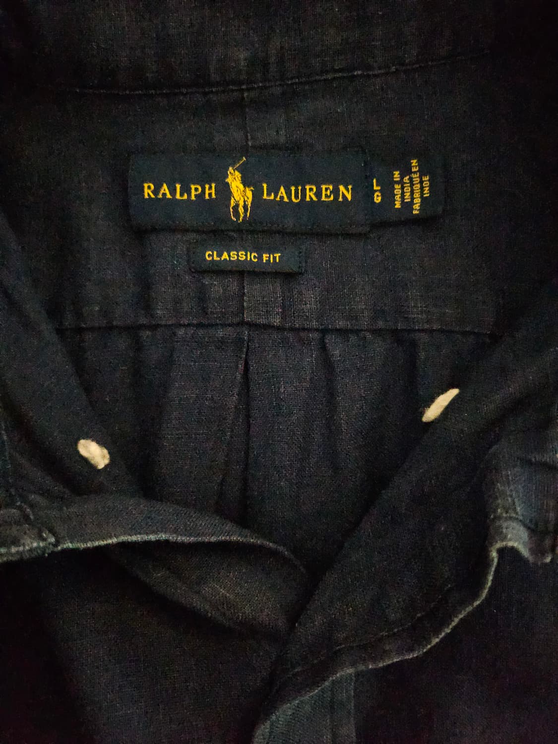 [거의 새것] 폴로 랄프로렌 린넨 셔츠 남방 클래식 L 상품이미지2