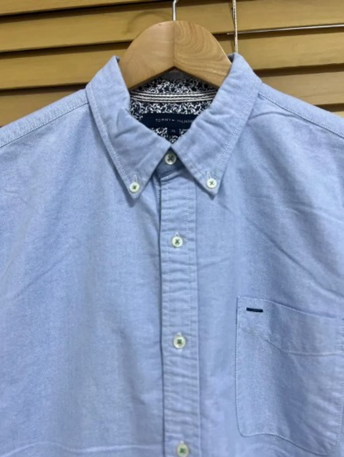 타미힐피거 남성 연청반팔셔츠 XL 상품이미지1