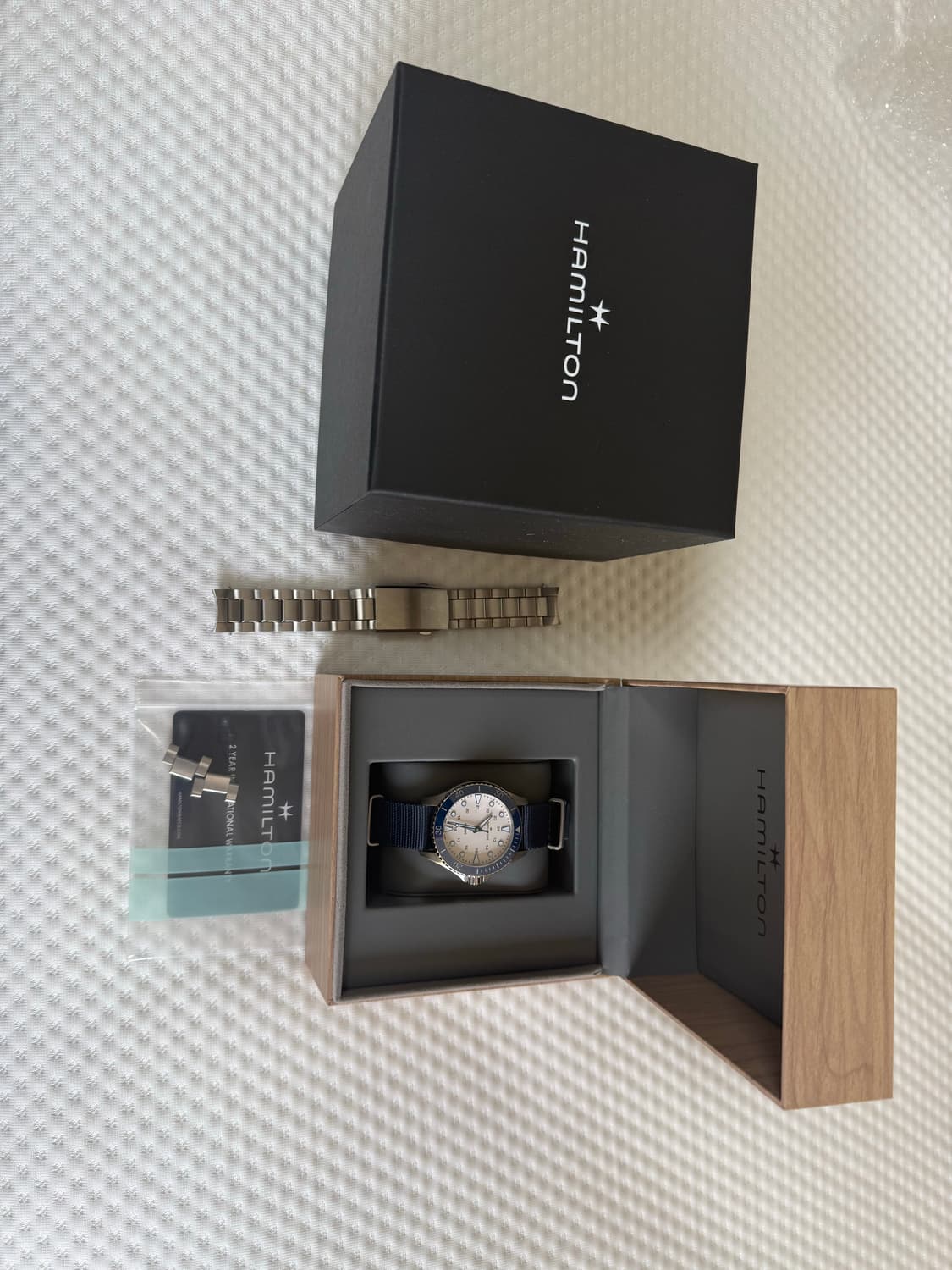해밀턴 카키네이비 스쿠바 37mm 상품이미지4