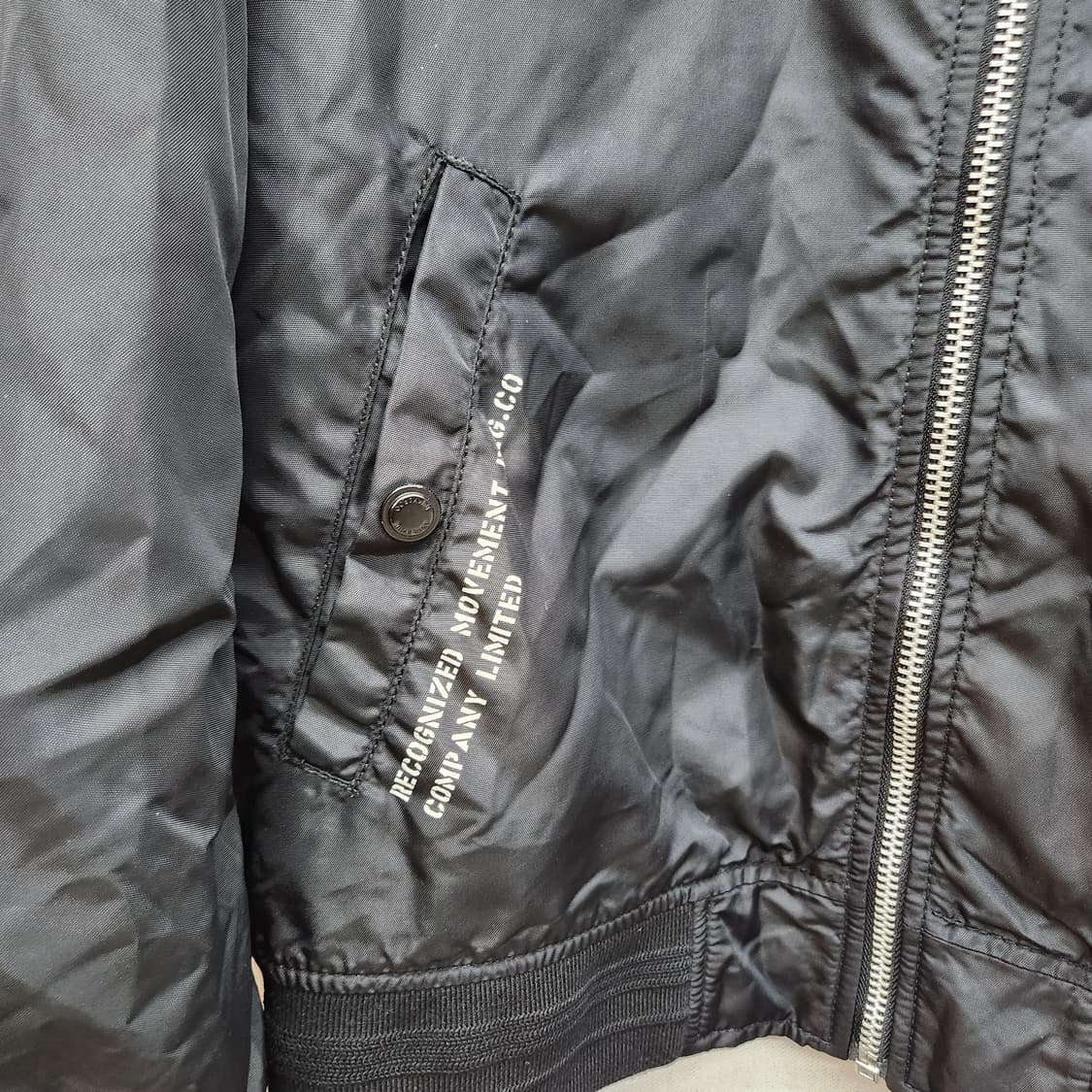 버커루 빈티지 패치 ma-1항공점퍼 자켓 XL 상품이미지4