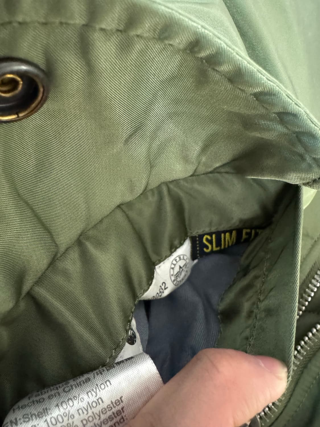 알파인더스트리 ma-1 슬림핏 M 상품이미지5