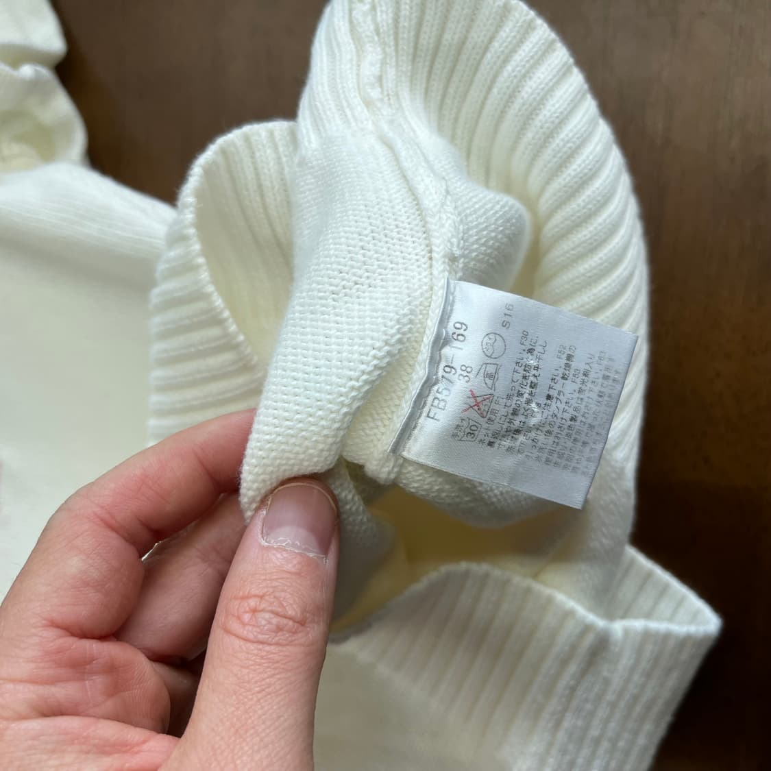 버버리 블루라벨 반팔 니트 38 상품이미지6