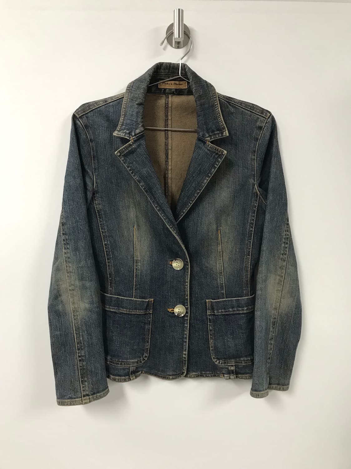 빈티지 테일러 데님 자켓 상품이미지3