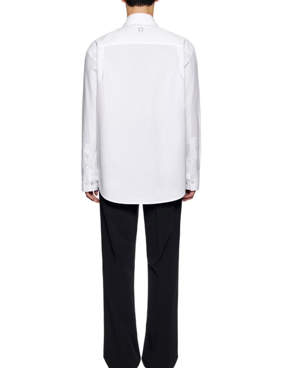 [상태좋음] 우영미 화이트 코튼 포켓 셔츠 48(100) 상품이미지3