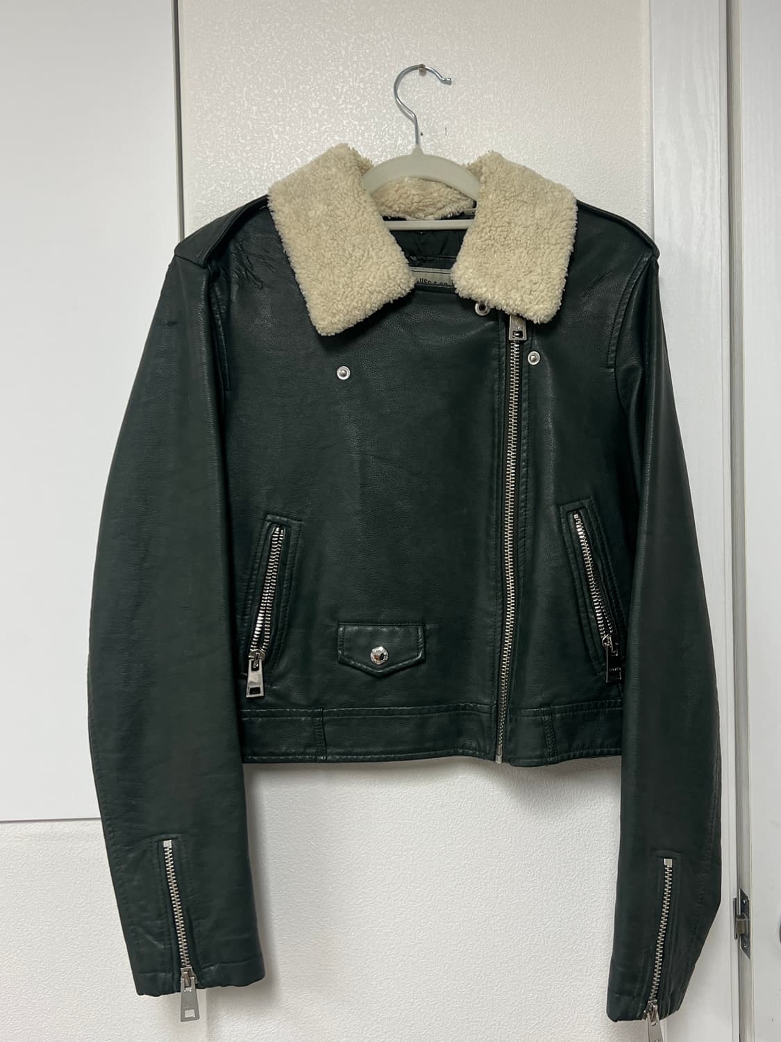 Levi’s Green Moto Jacket M 상품이미지3